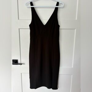 Lulu's Chic Black Backless Dress
